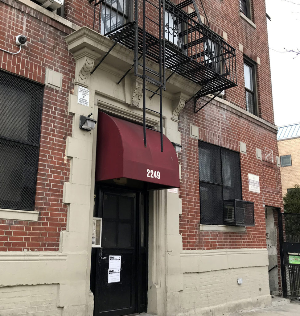 2249 Webster Ave. Bronx
Home of William J. Mannon Family
(L. Pilcher photo)